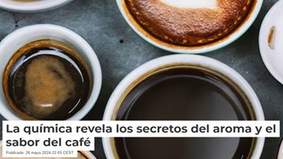 Los secretos del aroma y el sabor del café revelados por la química